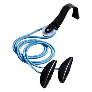 Appareil d'entraînement simple à poulie pour les épaules, avec bande de résistance en nylon de 2 m, niveau moyen, pour la rééducation des épaules et du cou en intérieur - Product Image 3