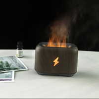 Humidificateur ultrasonique USB Lightning-Cutout 150 ml avec veilleuse LED colorée