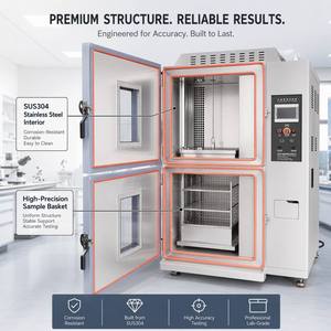 Chambre à choc thermique à deux compartiments de type élévateur pour des tests rapide air-air - Product Image 3