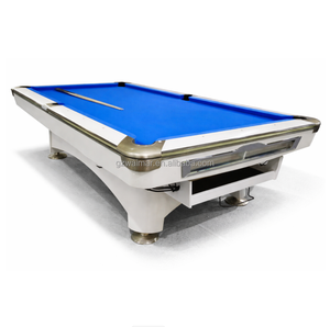Table de billard en bois massif chinois, style <span class=keywords><strong>8</strong></span> boules noires, 9 pieds, pour usage commercial ou domestique - Product Image 5