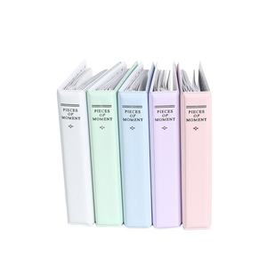 ミニ 3インチ レザー PVC カバー フォトアルバム 64ポケット ロゴ印刷 カスタマイズ可能 結婚式 Instax写真 & カードチケット用 - Product Image 5