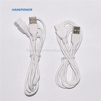 Câble d'extension USB 2.0 mâle vers femelle 2.0 mâle et femelle, pour chargement de données, 0.5M/1M/1.5M