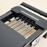 Reformer de Pilates en aluminium pliable – Équipement de studio haut de gamme pour la maison – Machine de fitness pour le renforcement du tronc et la flexibilité