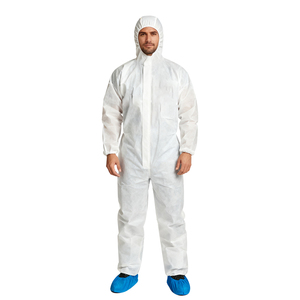 Combinaison de protection jetable de haute qualité, type 3/4/5/6, en Tyvek <span class=keywords><strong>500</strong></span> <span class=keywords><strong>Xpert</strong></span> 600 blanc de Dupont, fabriquée en usine - Product Image 3
