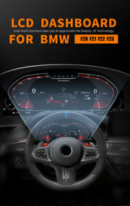 لوحة قيادة رقمية جديدة للسيارة مقاس 12.3 بوصة تعمل بنظام لينكس مع شاشة لمس سعوية وعداد سرعة افتراضي لسلسلة 1/<span class=keywords><strong>2</strong></span> F20-F23 - Product Image 2