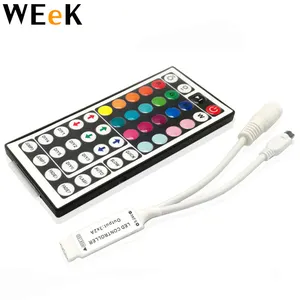 Universal Infrared Mini 44 Kunci IR Remote Control Nirkabel untuk 3528 5050 RGB LED Strip Lorong Tangga Rumah Digunakan