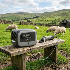 Station d'alimentation portable Rock New Energy C300, générateur solaire 300W, charge rapide en 1,5h, UPS pour les situations d'urgence à domicile - Product Image 5