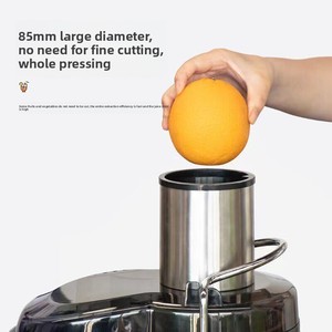Extractor de Jugos Centrífugo Comercial JE888 de 1000W con Boca de Alimentación de 85mm para Naranjas, Jengibre y Frutas, Ideal para Bares y Restaurantes - Product Image 5