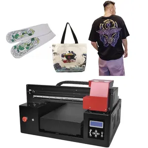 CO-WIN A3 DTG Printer Digital Flatbed Fabric Printing Machine Textile Printer DTG T Shirt Garment and Hoodie Digital Printer