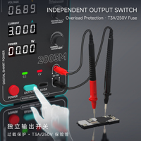 Fuente de Alimentación Inteligente RF4 2003M, Fuente de Alimentación Regulada Ajustable para Reparación de Teléfonos, Pruebas de PCB, Mantenimiento Electrónico