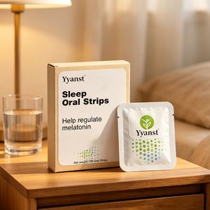 Extrait de Plantes Naturelles, Marque Privée Personnalisée, Bandelettes Orales Douces pour le Sommeil, Saveur Personnalisée, Carton Kraft Minimaliste, 30 Films Individuels - Product Image 2