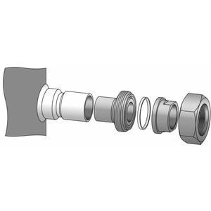 ชุดอะแดปเตอร์ปลอกเชื่อมต่อ 120z0127 ขนาด 1-1/4 นิ้ว Rotolock ถึง 7/8 Odf และ 1 - Product Image 1