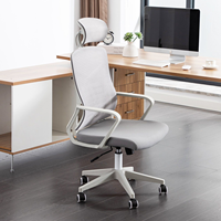 Bureau d'ordinateur à domicile intégré avec combinaison de chaises confortables pour l'apprentissage et l'espace de travail
