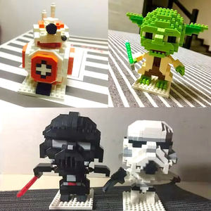 Mini Figure del Film Guerre Spaziali 2026, Blocchi Micro in Plastica Starwars, Giocattoli da Costruzione Pixel Bricks, Giocattoli da Assemblare per Bambini - Product Image 4