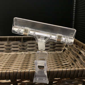 Hàng hóa giá tag chủ hiển thị nhãn Clip siêu thị nhựa xoay dấu hiệu Pop Clip - Product Image 6