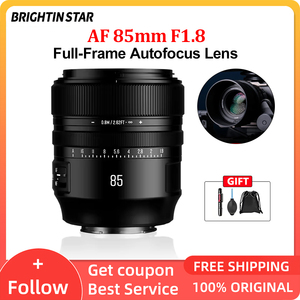 ไบรท์ติน สตาร์ AF 85 มม. F1.8 เลนส์กล้องฟูลเฟรมแบบฟิกซ์พร้อมสเต็ปปิ้งมอเตอร์สำหรับเมาท์ E/ Z (/มินอลต้า) โฟกัสอัตโนมัติแบบฟูลเฟรม - Product Image 1