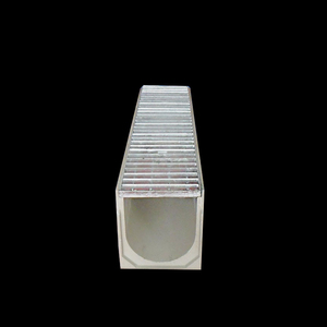 Nhà Máy Sản Xuất Rãnh <span class=keywords><strong>Polymer</strong></span> Bê Tông Máng Xối Cống Nước Mưa Kênh Thoát Sàn Thép Không Gỉ Grate - Product Image 4