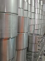 Raccord de tuyauterie rond sans soudure en acier inoxydable 304 316L résistant à la corrosion pour conduites d'eau industrielles