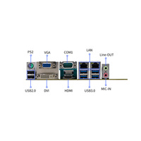 Ordinateur embarqué industriel JWIPC, nouvelle carte mère MicroATX avec 2GbE, 13 ports USB, 6 ports COM, DDR4 64 Go de RAM, processeur Intel LGA1151 intégré