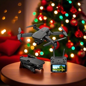 E88 Foldable Mini Drone <strong>Remote</strong> <strong>Controller</strong> 4K Dual Camera Brushless Motor 1km Transmission Active Obstacle Avoidance 360 Flips - Product Image 3