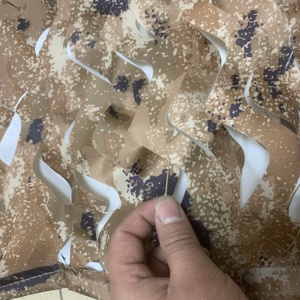 Rede de camuflagem de poliéster de três camadas para caça deserto camuflagem neve branca camuflagem dupla face - Product Image 6