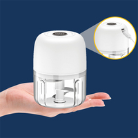 J623 – accessoires de cuisine, broyeur multifonction, hachoir, chargeur Usb, mélangeur électrique de légumes, viande, gingembre, ail