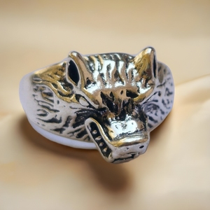 Boucles d'oreilles pendantes en argent sterling de qualité supérieure, design animal, bijoux de mode en plaqué or pour les mariages - Product Image 2