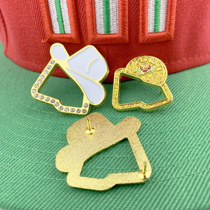 เข็มกลัดหมวก New Era แบบโลหะผสม ดีไซน์การ์ตูน สำหรับหมวกและเครื่องประดับเสื้อผ้า - Product Image 4