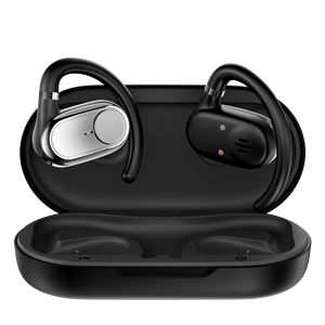KANOSHIN Écouteurs sans fil à conduction osseuse, véritable écouteur à conduction osseuse avec mémoire, étanche IPX-4, casque à oreille ouverte, affichage numérique JL - Product Image 3