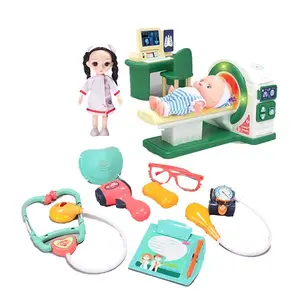 2024 Kids educational pretend play doctor toy role play hospital scan doctor toy