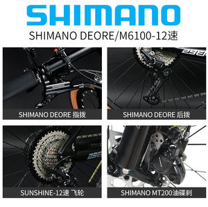 Vélo de montagne <span class=keywords><strong>Twitter</strong></span> Warrior Pro en alliage d'aluminium, cadre en carbone, axe traversant, 12 vitesses SX, pour la montagne et le tout-terrain - Product Image 3