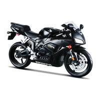 Modèle de moto Ducati Maisto 1/12 en plastique pour garçons, avec emballage en boîte colorée