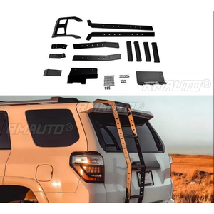 For Toyota 4Runner 2010-2023 Tailgate Luggage Rack Auxiliary <b>Ladder</b> Modification Part Body Kit Car Accessories - Product Image 2