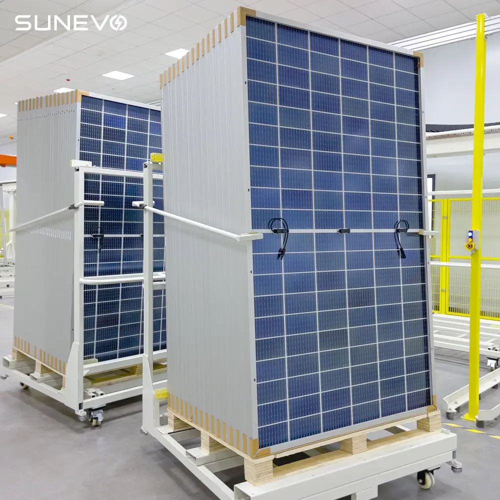 OEM Mais Recente Bifacial Panneaux Solaire 550W 600W 700W 1000W Painel Solar Fotovoltaico Monocristalino Eu Warehouse Preço de Atacado