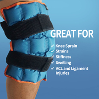 Compression chaude et froide réutilisable pour le soulagement de la douleur au genou, absorbant le refroidissement par eau, coussinets de gel froids et chauds pour le genou