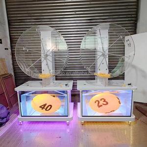Machine de loterie mécanique en ligne à grande capacité (500 balles), machine de loterie, ensemble de jeu de bingo, jeu de devinettes des numéros gagnants - Product Image 3