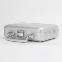 Caja de Herramientas Portátil de Aluminio para Almacenamiento Seguro de Equipos, Estuche para Instrumentos, Caja de Alimentación Móvil para Cámaras, Micrófonos, Gafas