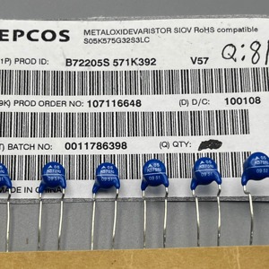 S05K575 S05 K575 Varistor B72205S0571K 575 V Varistores de óxido de metal MOV para multímetro FLUKE Nuevo y original - Product Image 1
