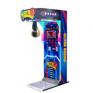 Ultimate Big <b>Punch</b> Boxing Game <b>Machine</b> Coin Operated Indoor Amusement Park Redemption Arcade for Adults Sport Training LED - Product Image 5