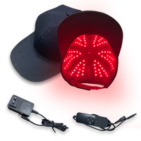 REDSKY Gorra de Terapia de Luz Roja LED Portátil con Enchufe Estadounidense para Cuidado del Cabello y Uso Doméstico, Garantía de 2 Años