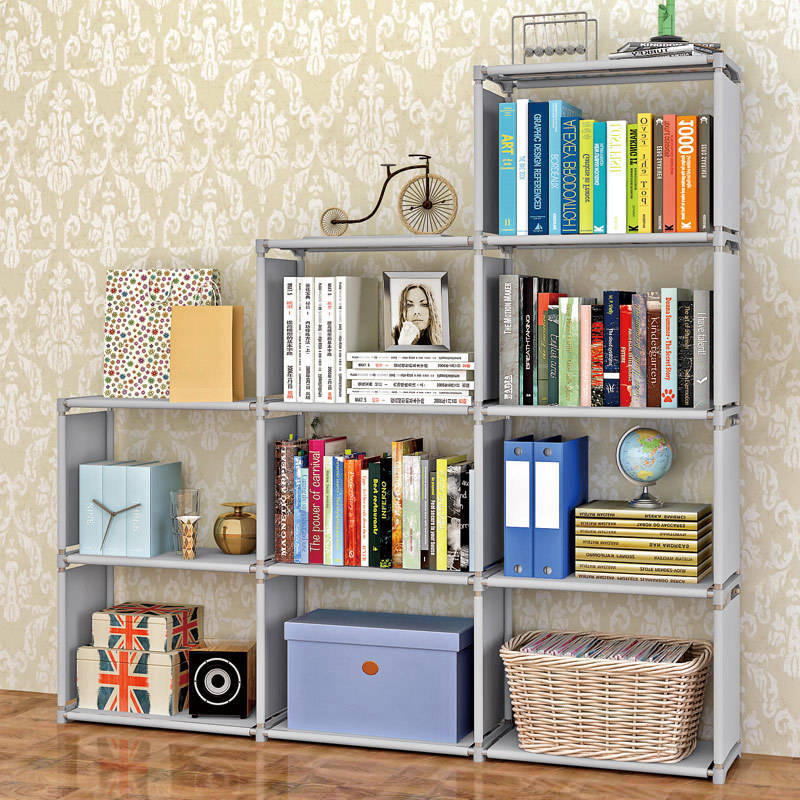 Wholesales Modern Simple Office Bookcase Trapezoidal