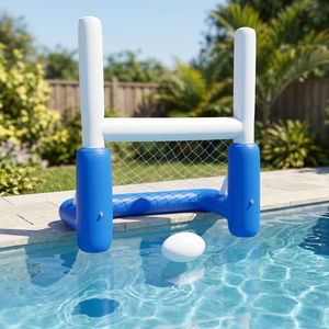 Ensemble de buts de football gonflables en PVC de qualité supérieure, personnalisables, et buts de basketball gonflables certifiés ASTM pour les sports de plein air ou aquatiques - Product Image 3
