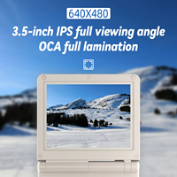 Consola de Juegos Portátil YOTU RG505, Pantalla IPS Plegable de 3.5 Pulgadas, Reproductor de Video/WiFi, Lector de Libros Electrónicos, 4GB RAM, 64GB/128GB Almacenamiento, Sistema Operativo Linux