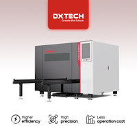 Machine de découpe laser à fibre mini haute précision DXTECH 1000w 2kw 3kw pour tôles métalliques