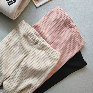 <span class=keywords><strong>Leggings</strong></span> Casual Eleganti per Ragazze Autunno Inverno, Pantaloni Slim-Fit Stile Coreano per Bambine, Pantaloni Caldi Foderati in Pile Lavorato a Maglia - Product Image 5