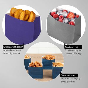 Bolsa de Papel Kraft Simple, Reciclada y Resistente a la Grasa, para Pan, Baguette, Donuts, Bagels, Empaque para Llevar de Panadería - Product Image 5