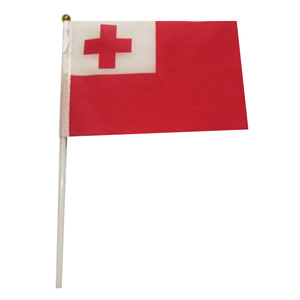 Bán Buôn Chất Lượng Cao Ngoài Trời Biểu Ngữ Lớn 100% Polyester Quốc Gia Quốc Gia Thiết Kế Màn Hình Lụa In Ấn 3 * 5ft Khuyến Mãi TOnga Cờ - Product Image 2