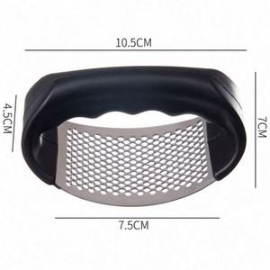 Stainless Steel Garlic Press Crusher Manual Garlic Mincer Chopping Garlic <b>Tool</b> Fruit Vegetable <b>Tools</b> <b>Kitchen</b> Accessories <b>Gadget</b> - Product Image 6