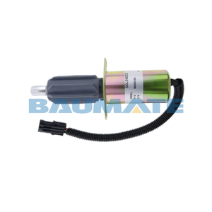 Высококачественный соленоид для <span class=keywords><strong>3921978</strong></span> отключения топлива Baumate для двигателя Cummins 6CT 6CTA 12 В, детали строительной техники - Product Image 2