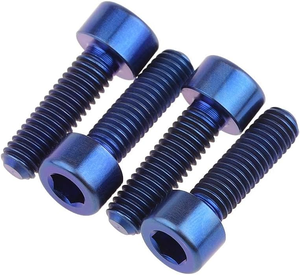 Vis en titane M8x50 Gr5, vis anodisées arc-en-ciel Ti-6Al-4V pour modification de <span class=keywords><strong>moto</strong></span> - Product Image 5